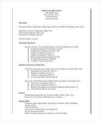 Free 42 Teacher Resume Templates In Pdf Ms Word