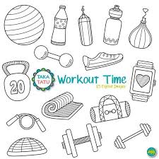 Black And White Kids Exercise Clipart Pin On Get Crafty