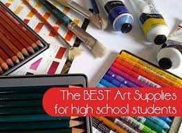 The Best Art Supplies For High School Art Students Student Art Guide School Art Supplies School Painting