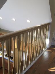 A concentrated load of 200lb is allowed on the … Upper Hallway Landing Railing Railing Created From Canoe Paddles Stairs Handle Railing House