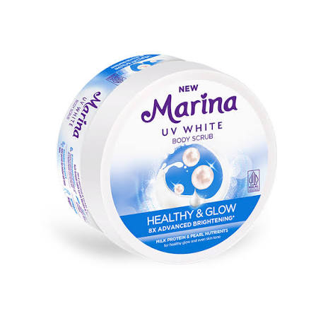 Marina UV White Body Scrub Healthy & Glow