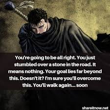 tries to pull the sword but can't sir ector: 25 Best Guts Quotes From Berserk Shareitnow