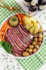 Corned beef and cabbage crock pot recipe without beer. Corned Beef And Cabbage Best Recipe Confetti Bliss