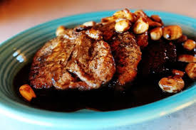 Pork Chops With Garlic And Wine Recipe Recipes Cooking Pork