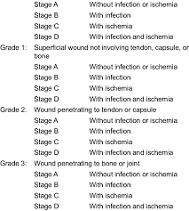 Image result for IDSA Diabetic Foot Wound Classification