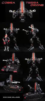 Joe adventures to the next level! Cobra Terra Drone Custom Gi Joe Action Figure