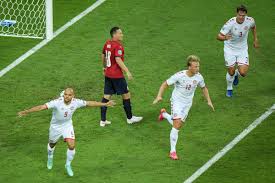 England now play denmark, who beat the czech republic earlier on saturday, and southgate's team will have home advantage with wednesday's semifinal to be held at london's wembley stadium. Q0z2fsd6pf2utm