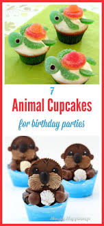 Theme Birthday Cupcake Ideas For Boys Cute And Easy Animal Cupcakes That Are Perfect For Parties Animal Cupcakes Easy Birthday Cupcakes Decoration Kid Cupcakes