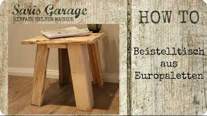 Beistelltisch Aus Paletten Selber Bauen Upcycling Diy Vintage Tisch How To Anleitung Diy Furniture Diy Furniture Projects Furniture Projects