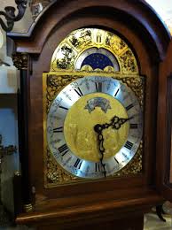 A lyre grandfather clock pendulum comes with either a 6 1/2, 8 1/2, or 10 1/2 inch bob diameters. Antique Grandfather Clock Warmink Antik Spalato Shop