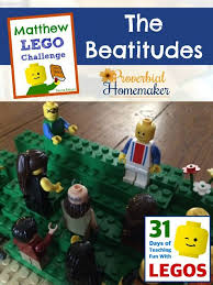 The Beatitudes Day 7 Matthew Bible Lego Challenge Proverbial Homemaker Lego Challenge Kids Sunday School Lessons Bible Study For Kids