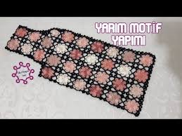 Bahar Cicekleri Yelek Yarim Motif Yapimi Crochet Motif Tig Isi Yelek Modelleri 2019 Youtube Tig Isleri Yelek Desenler