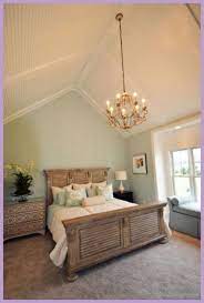 30 Vaulted Ceiling Bedroom Design Ideas For Inspiration Master Bedroom Lighting Vaulted Ceiling Bedroom Bedroom Ceiling Light