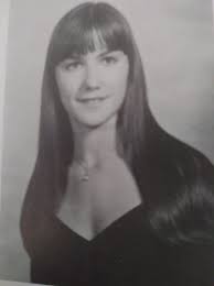 1972 graduation photo of a pretty classmate