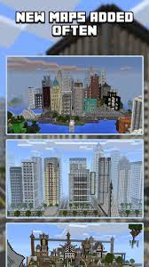 City Maps For Minecraft Pe Best Minecraft Maps Entertainment Llc Ios Utilities City Maps City Minecraft Pe