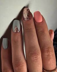 Get the one you like now! 61 Summer Nail Color Ideas For Exceptional Look 2019 Koees Blog Cute Spring Nails Nails Nail Designs Glitter