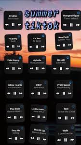 Summer 19 Tiktok 3 In 2020 Music Playlist Good Vibe Songs Summer Songs Playlist