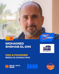 Mohamed Shehab El Din is an internationally recognized expert, speaker, and  storyteller with over 24 years of experience advising leaders and  organizations across Fortune 500 companies, public and development sectors,  startups, and