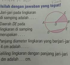 Bagus tidak, pastinya bagus dong dan kerenlah, dengan membuat begini blog. Tolong Yg Benar Ya Kakak A Bang 1 Jari Jari Pada Lingkaran Di Samping Adalah2 Daerah De Pada Brainly Co Id