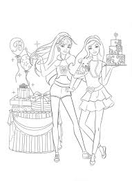 69 barbie printable coloring pages for kids. Barbie Princess Coloring Sheets Novocom Top
