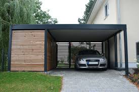Metallcarport Stahlcarport Kaufen Metall Carport Preise Mit Abstellraum Konfigurator Design Stuttgart Moderne Garage Carport Modern Carport