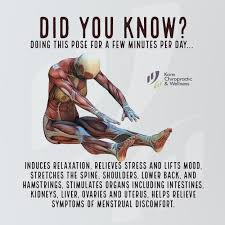 Didyouknow Doing This Pose For A Few Minutes Per Day Induces Relaxation Relieves Stress And Lifts Mood Stretches The Spine Shoulders Lower Back