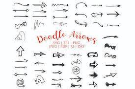 Download Doodle Arrows Svg Bundle Graphic By Meshaarts Creative Fabrica