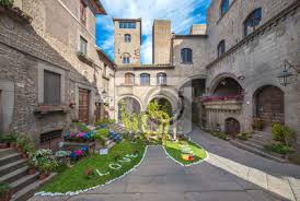 Book your tickets online for viterbo underground, viterbo: Viterbo Italien Ein Sonntagmorgen In Der Mittelalterlichen Leinwandbilder Bilder Tour Tourismus Mittelalter Ummauerten Myloview De
