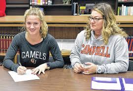 Bass Signs With Campbell Campbell Campbell University Faculty And Staff