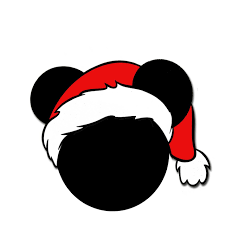 Download Mickey Mouse Head With Santa Hat Novocom Top