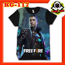 Velocidade de movimento aumenta em 40%. Chrono Free Fire T Shirt Christiano Ronaldo Freefire Game Shirt Shopee Philippines