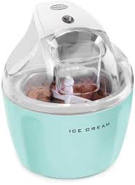 Nostalgia Electrics 1 5 Qt Electric Ice Cream Maker Electric Ice Cream Maker Ice Cream Maker Recipes Ice Cream Maker