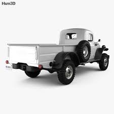 Rough & ready dodge power wagons. Dodge Power Wagon 1946 3d Model Military On Hum3d