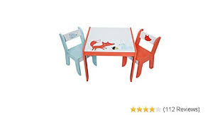 Labebe Wooden Activity Table White Fox Child Table And Chair For 1 5 Years Old Kid Table Chair Wooden Child In 2020 Baby Play Table Toddler Table Baby Activity Table