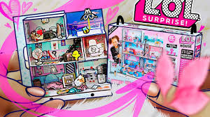 Then check out our nine favorite websites for dollhouse miniature printables here! Miniature Big Lol Surprise House And Box Printables Slime Pool Youtube