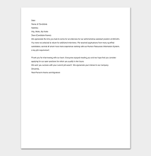 Sample employment verification letter and templates, to confirm a person is or was employed by a company, with tips for writing and requesting. Job Rejection Letter Bitem