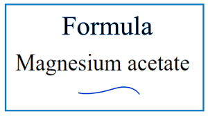 We did not find results for: How To Write The Formula For Magnesium Acetate Youtube