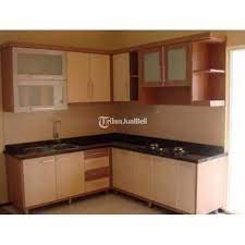 Kitchen set merupakan salah satu furniture dapur yang dapat memberikan banyak. Custom Lemari Dapur Kitchen Set Bahan Multiplek Kondisi Baru Di Bekasi Tribunjualbeli Com