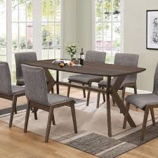 Banquet meals with men and women with food and wine. Coaster 107191 Mcbride Retro Dining Room Table 107191 Reese Warehouse