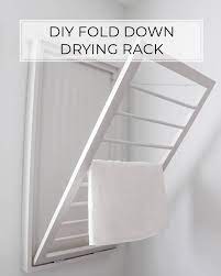 Types of clothes drying racks. Diy Fold Down Drying Rack Crafted By The Hunts