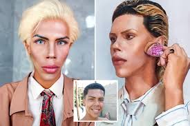 guy looks like ken doll