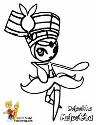 This cute little pokémon is water type and is seen right from the beginning of the pokémon days. Meloetta Coloring Pages Cartoon 928x1200 Wallpaper Teahub Io