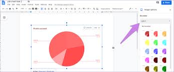 How To Put Pie Chart In Google Docs And 9 Ways To Customize It