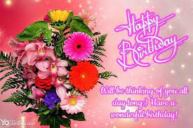 Check spelling or type a new query. Best Bouquet Happy Birthday Card With Your Wishes
