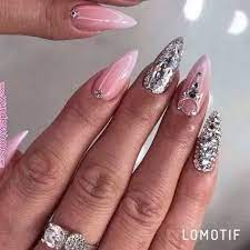 classy ideas with gold glitter for luxe nails page 47 homedable com designer nagel bunte fingernagel herbstliches nageldesign