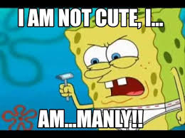 Meme Creator Funny I Am Not Cute I Am Manly Meme Generator At Memecreator Org