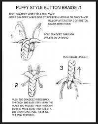 A straight part helps anchor a sturdy braid. Pin On Horse Mane Styling Instructions