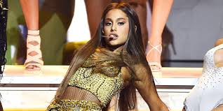 If there were a prize for most instantly recognizable celebrity hairstyle, the ariana grande ponytail would easily win. Ariana Grande Ditches Ponytail Wears Hair Down On Tour Pics