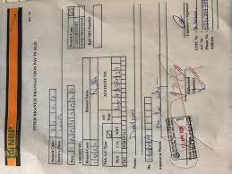 Bank deposite slip of nbp : Facebook