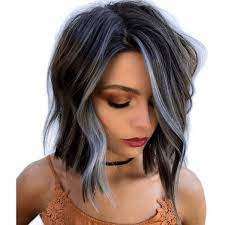 Ombre Hair Color For Brunettes Short Dark Bob Hairstyles Hair Styles Short Hair Balayage Short Hair Styles